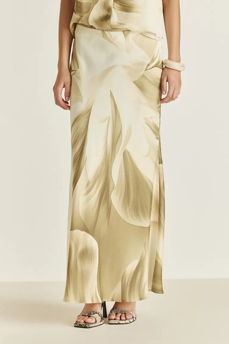 Falda Lupe - Prenda de estampa exclusiva y diseño fresco para el verano de Tucci en Faldas para argentina