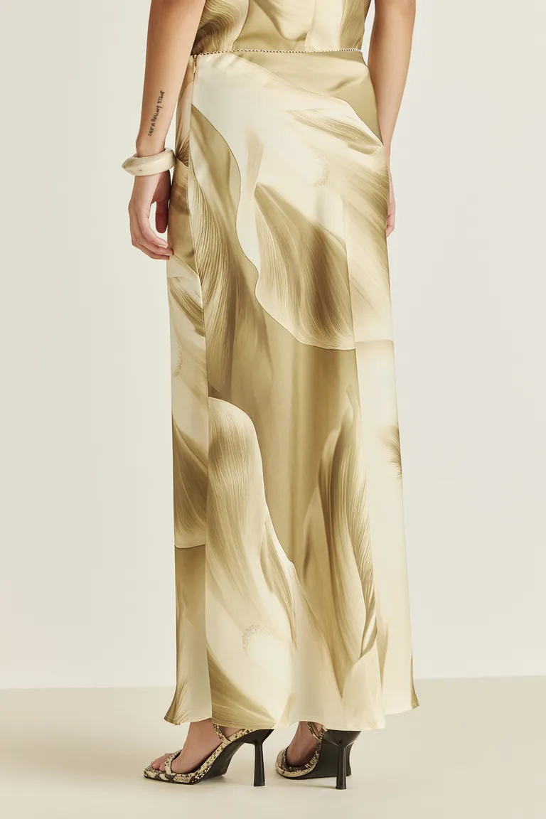 Falda Lupe - Prenda de estampa exclusiva y diseño fresco para el verano de Tucci en Faldas para argentina