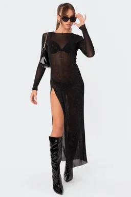 Maxivestido glitter de Edikted en Vestidos para argentina