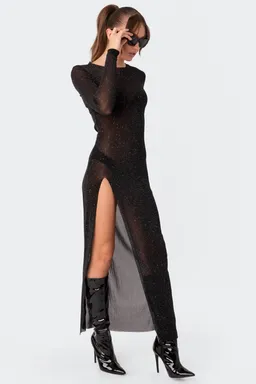 Maxivestido glitter de Edikted en Vestidos para argentina
