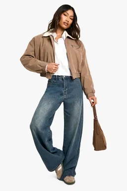 Jeans anchos básicos de Boohoo en Pantalones para argentina