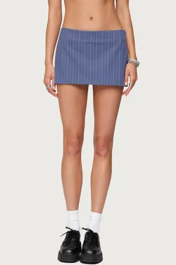 Mini falda pantalón frankey rayada de Edikted en Shorts para argentina