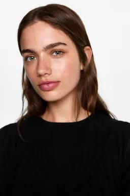 Blusa con detalles fruncidos de Mango Teen en Blusas para argentina