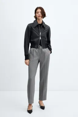 Pantalón jogger fluido de Mango en Pantalones para argentina