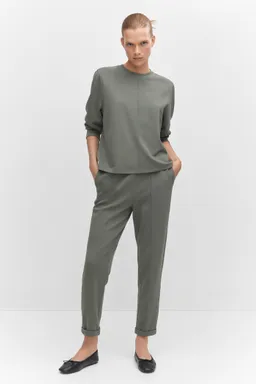 Pantalón jogger costuras de Mango en Pantalones para argentina