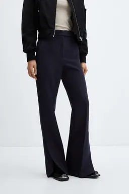 Pantalón recto con aberturas de Mango en Pantalones para argentina