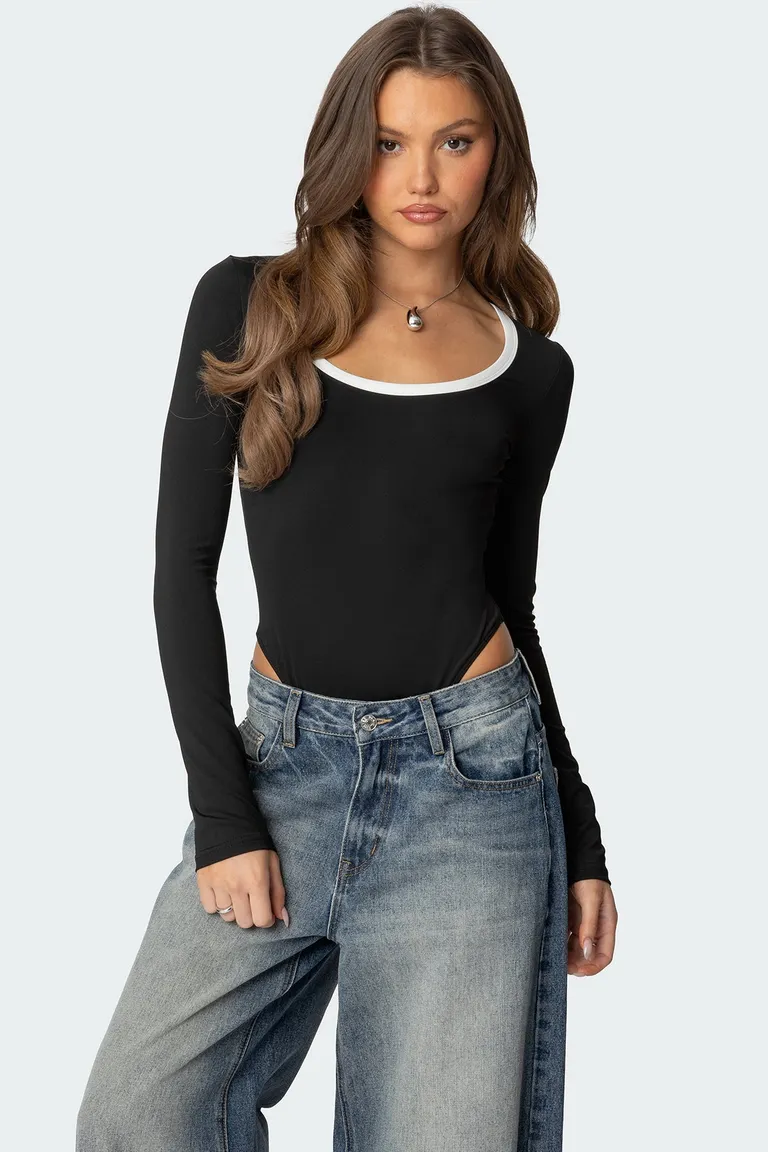 Body con cuello redondo de Edikted en Bodies para argentina