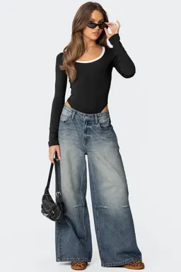 Body con cuello redondo de Edikted en Bodies para argentina