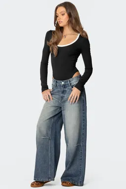 Body con cuello redondo de Edikted en Bodies para argentina