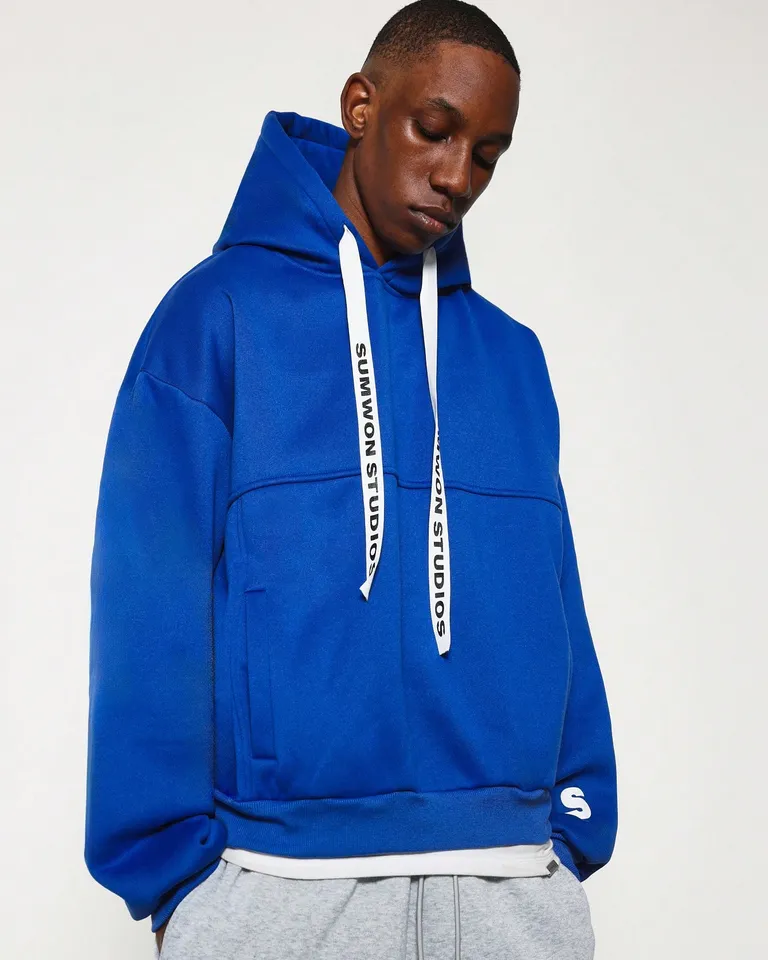 Sudadera polar oversize cordón invierno de Sumwon en Buzos y Sweaters para argentina