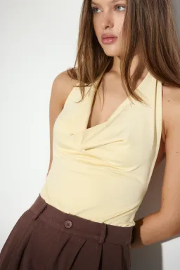Body halter natali drapeado de Audaz en Bodies para argentina