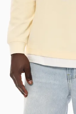 Remera ottoman doble bajo de Lefties en Buzos y Sweaters para argentina