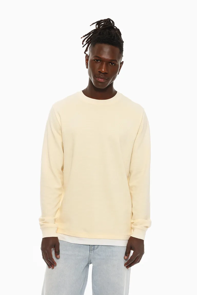 Remera ottoman doble bajo de Lefties en Buzos y Sweaters para argentina