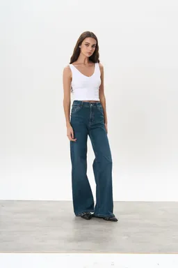 Jean denim austin wilson de Magda en Pantalones para argentina
