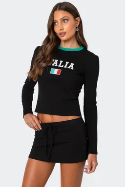 Remera manga larga italia de Edikted en Remeras para argentina