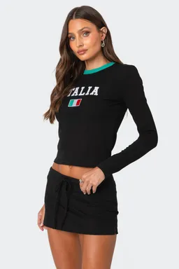 Remera manga larga italia de Edikted en Remeras para argentina