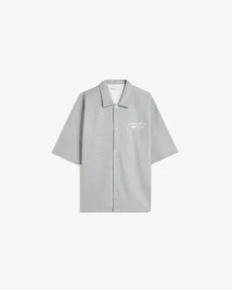 Camisa manga corta bordada de Bershka en Camisas para argentina