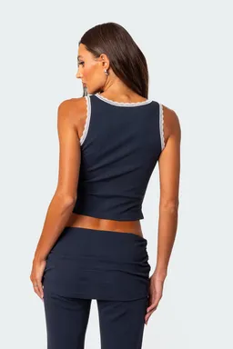 Musculosa encaje kadence de Edikted en Tops para argentina