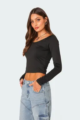 Top tahlia escote de Edikted en Tops para argentina