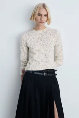 Sweater punto lunares de Mango en Buzos y Sweaters para argentina