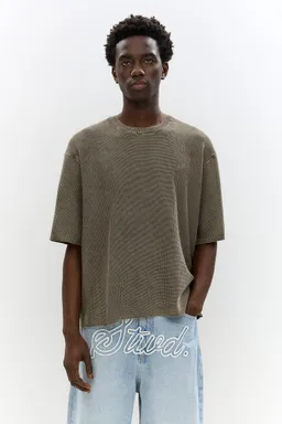 Remera stwd tejido waffle de Pull&Bear en Remeras y Polos para argentina