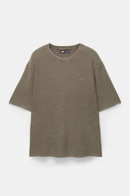 Remera stwd tejido waffle de Pull&Bear en Remeras y Polos para argentina