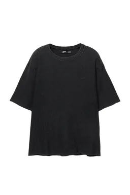 Remera stwd tejido waffle de Pull&Bear en Remeras y Polos para argentina