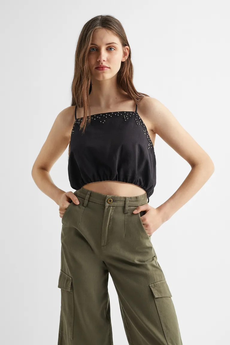 Top cruzado algodón de Mango Teen en Tops para argentina
