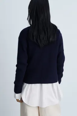 Chaqueta doble botonadura tejida de Mango en Chaquetas para argentina