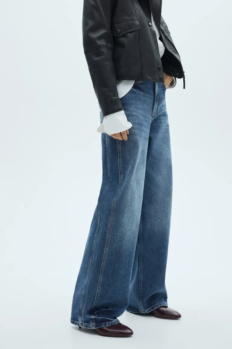 Jeans balloon tiro alto de Mango en Pantalones para argentina
