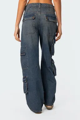 Jeans cargo boyfriend baggy de Edikted en Pantalones para argentina