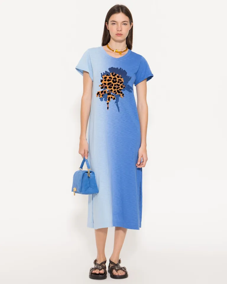 Túnica de estilo relajado con estampa y detalles distintivos de Jazmin Chebar en Túnicas para argentina