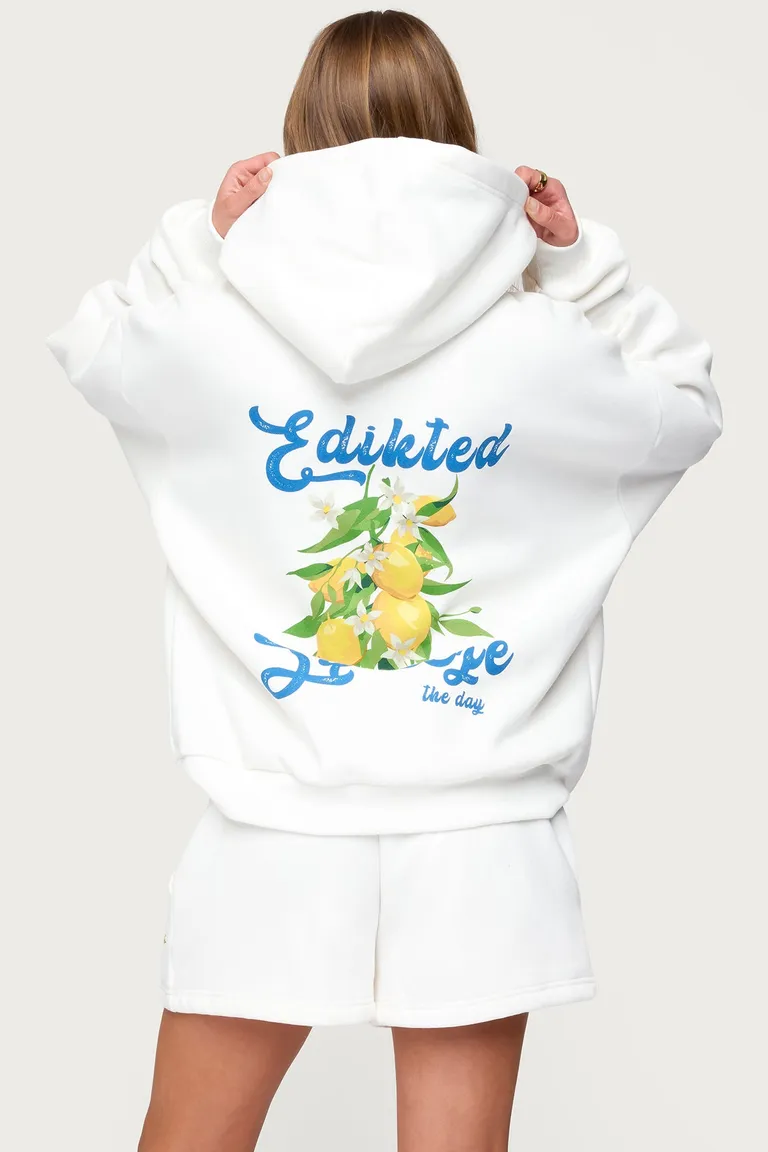 Buzo con capucha squeeze day de Edikted en Buzos y Sweaters para argentina