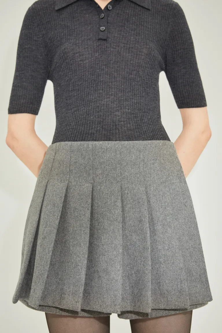 Falda pantalón plisada de Mango en Faldas para argentina
