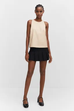 Top efecto cuero de Mango en Tops para argentina