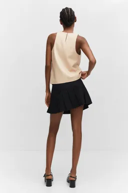 Top efecto cuero de Mango en Tops para argentina