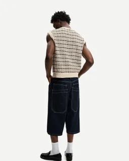 Chaleco rayado de Bershka en Buzos y Sweaters para argentina
