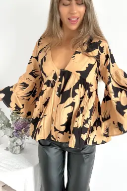Blusa de Manga Campana de Benka en Blusas para argentina