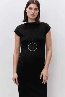 Vestido algodón fruncidos laterales de Mango en Vestidos para argentina