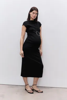 Vestido algodón fruncidos laterales de Mango en Vestidos para argentina