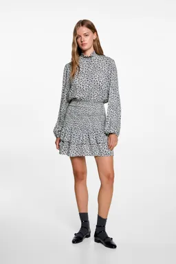 Vestido estampado floral volantes de Mango Teen en Vestidos para argentina