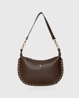 Bolso de hombro oracle tachas chocolate de Princess Polly en Bolsos y Carteras para argentina