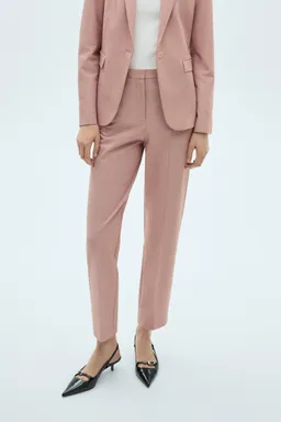Pantalón recto traje de Mango en Pantalones para argentina