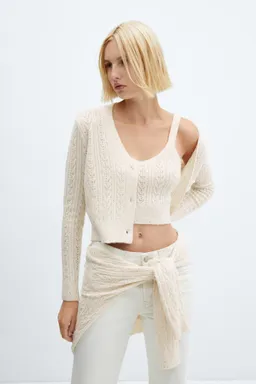 Top lentejuelas punto de Mango en Tops para argentina