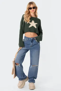 Sweater corto mega star de Edikted en Buzos y Sweaters para argentina