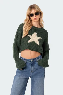Sweater corto mega star de Edikted en Buzos y Sweaters para argentina
