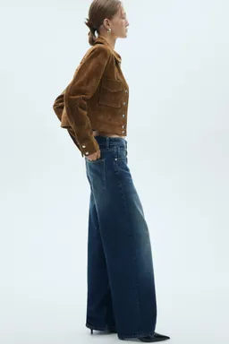 Jeans wideleg loose tiro bajo de Mango en Pantalones para argentina