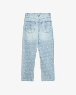 Jeans holgado jaquard de Bershka en Pantalones para argentina