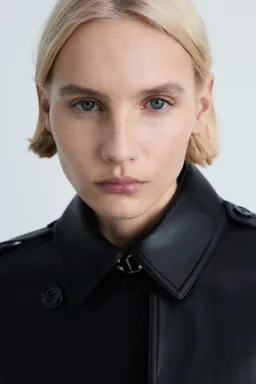Trench efecto cuero de Mango en Chaquetas para argentina
