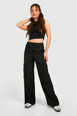 Pantalón cargo asimétrico de Boohoo en Pantalones para argentina